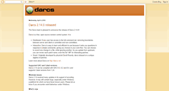 Desktop Screenshot of blog.darcs.net