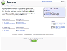 Tablet Screenshot of darcs.net