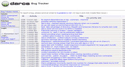 Desktop Screenshot of bugs.darcs.net